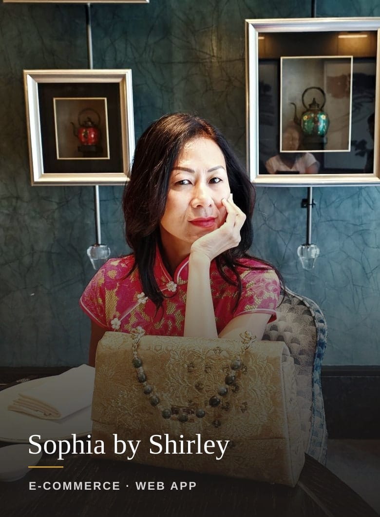 Sophia by Shirley e-commerce store